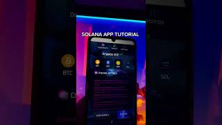 Solana app tutorial  #app #cryptoapps #cryptocurrencyapps #miningapp #appchain #smartphone #crypto