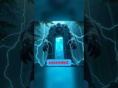 🔤 Bigfoot Walks Through the Portal – Journey Beyond Reality | Milky AI World #veo3google #bigfoot