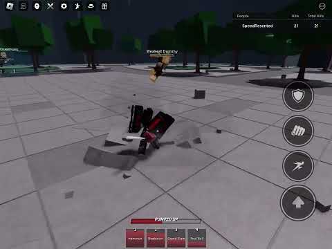 Adrenaline Demon character COMBO  1 SHOT KO