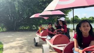 Riding CoCo Mellon Train at Co Co Farm