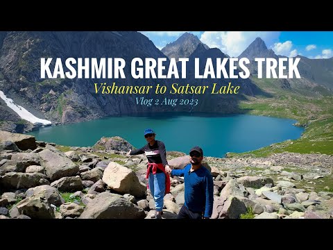 Kashmir Great Lakes Trek Aug'23 | Ep 2 | Vishansar Lake to Satsar Lake via Gadsar Pass | Day 3 & 4