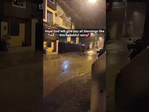 Blessings 💕 #shortsvideo #trendingshorts #barish #rainyday #shorts