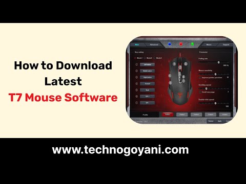 How to Download T7 Mouse Software 2025