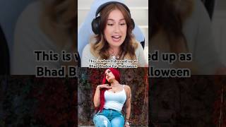 Who remembers this video?! 😂 #reaction #glowup #bhadbhabie #halloween