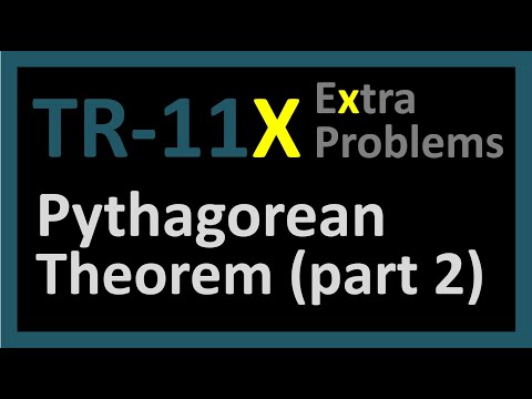 TR 11X: Distance Between Points in a Plane (Trigonometry series by Dennis F. Davis)
