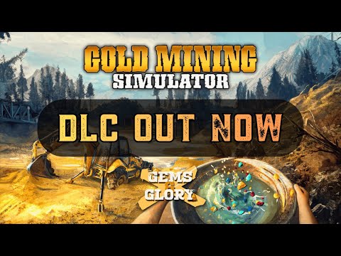 Gold Mining Simulator Gems & Glory DLC Out now 💎