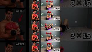 chest workout #fitness #athomeworkout #chest