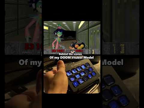 Vtuber Model Made For Doom #vtuber #stopmotion #nostalgia