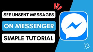 ✅ How To See Unsent Messages On Messenger !