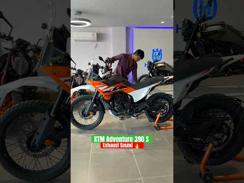 KTM Adventure 390 S Exhaust Sound 🔥#ktm #shorts #trending #explore #ytshorts #offroad #superbikers