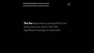 Real-World Example: Fireworks-Induced Fire on the Fourth of July