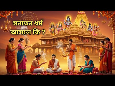 হিন্দুধর্ম নয়, এটি এক জীবনপথ – জানুন সনাতন ধর্মের প্রকৃত অর্থ"।Sanatan Dharma।Hindu Religion।🔥