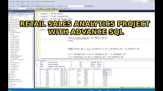Retail Sales Analytics with Advance SQL End to End Tutorial | Rank Group by  CTE method with SQL