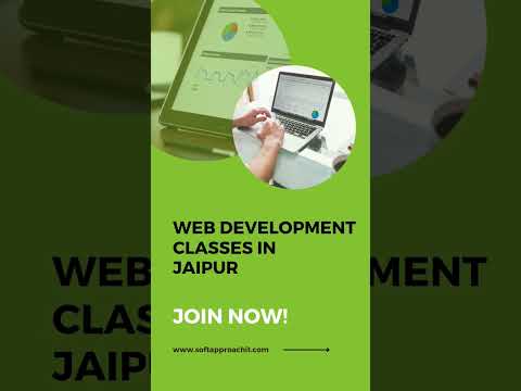 Get access to the top notch web development classes in jaipur at Soft Approach IT. #webdevelopment
