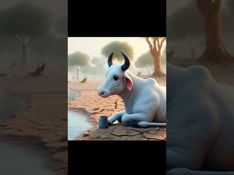 A cow and a river #trending #ai #shorts #cowvideos #cow