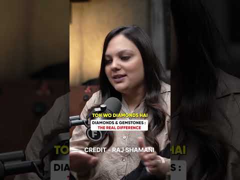PART - 3 @poojasheth15 What The Difference Between Diamond & Gemstones💎 #rajshamani #viral #podcast