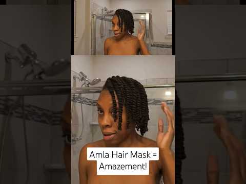 Amla Mask for Conditioned Hair & Healthy Growth #naturalhair #amla #healthyhairgrowth #growhairfast