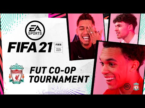 “He didn’t want to ruin his hair!” | Liverpool PS5 FUT Co-Op Tournament