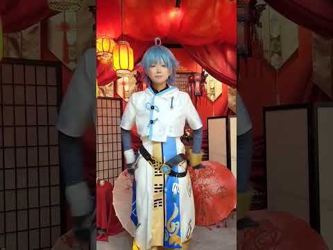 ⚠️コスプレ　原神　重雲Happy Birthday！！🎊🎊🎊 #原神#コスプレ #重雲 #踊ってみた