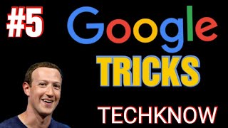 COOL GOOGLE TRICKS #5 // Techknow......