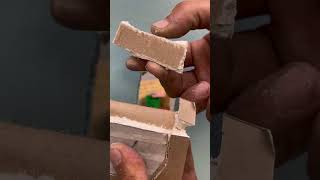 Cracked your drywall? Don’t panic — it’s fixable#DrywallFix #NoStressRepair #QuickDIY #HomeHack