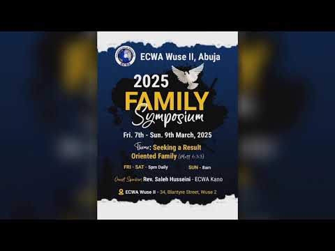 Sunday Worship | Family Symposium | Mar. 9, 2025