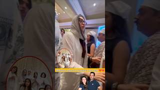 Karishma Kapoor came together in Delhi for Sunjay Kapur's prayer meeting May his soul rest in peace