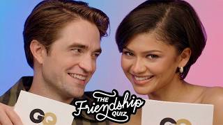 The Odyssey's Zendaya & Robert Pattinson Take a Friendship Quiz