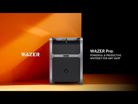 世界初の小型ウォータジェットカッター WAZER PRO（ウェザープロ）が新登場｜コムネット