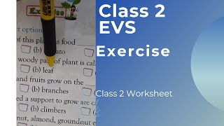 Class 2 EVS | class 2 EVS Worksheet | class 2 worksheet | EVS Worksheet for grade 2 | class 2