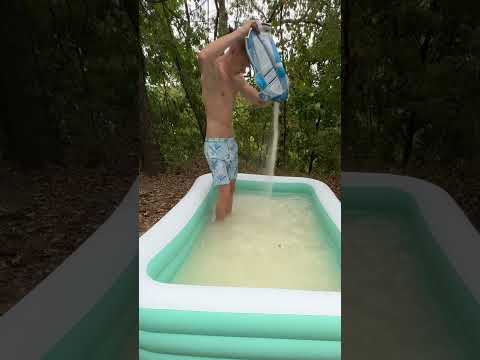 How Much Salt To Float In A Pool? #shorts