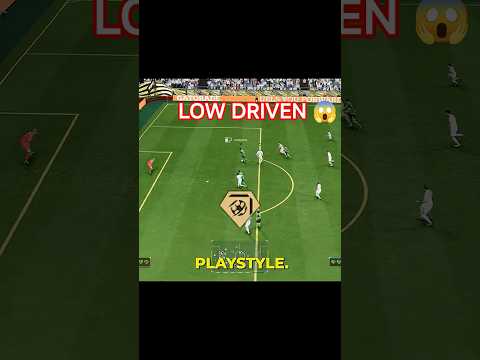 The Most Broken Shot in FC 25 😮🔥 | Low Driven Shot Tutorial #shorts #fc25gameplay #fc25meta #fc25