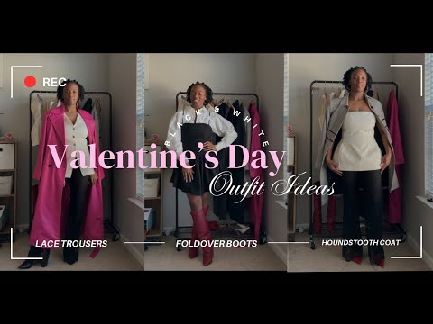 Valentine's Day Outfit Ideas| Black Dress Ideas| Valentine's Day Lookbook| What to Wear