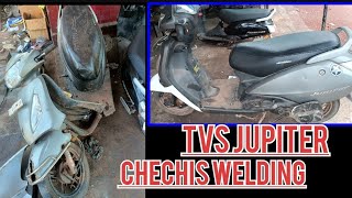TVS Jupiter chechis welding