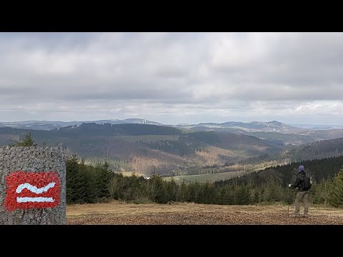Der Rothaarsteig - 155 KM in 6 Tagen - Fernwanderung mit Tarp