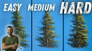 I Painted the Same Tree 3 Ways: Beginner to Expert