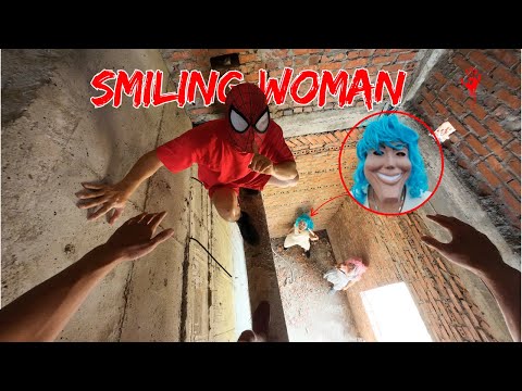 Smiling Woman Chases Team Spider Man Part 15 | Horror Parkour POV