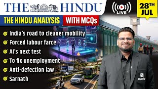 The Hindu Analysis | 28th July 2026 | The Hindu Newspaper  - Practice Questions | Prashant Sir