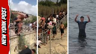Thousands of Moroccan Migrants Break Through Border Into Spain, Yell 'Viva España!'