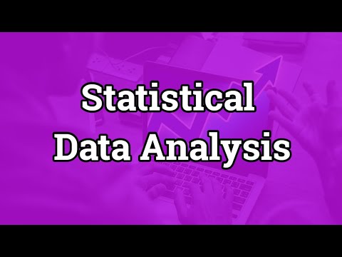 Statistical data analysis | Statistical Data Science | Part 1