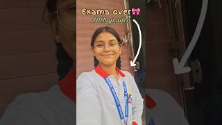 Exams over✨️🤩 |Cbse 10th grader study vlog |study after school #class10 #shorts #study