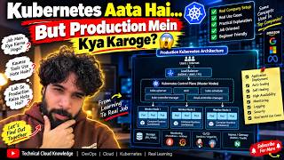 🔥 Kubernetes Aata Hai… But Production Mein Kya Karoge? 🤯 | Real Company Setup | DevOps Hindi #devops