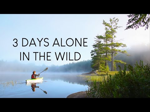 3 Days Solo Kayaking in the Backcountry