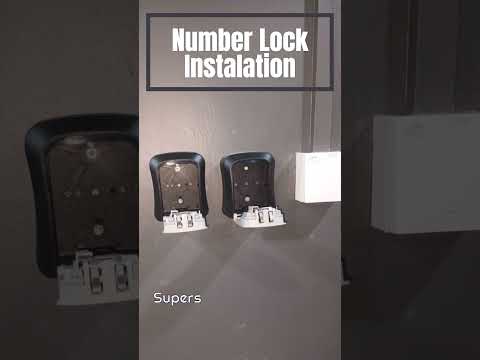 🔐 Secure Your Space: Number Lock Installation Made Easy! 🔐