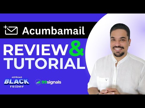 Acumbamail Review & Tutorial: BEST Mailchimp Alternative ($79 AppSumo Lifetime Deal)