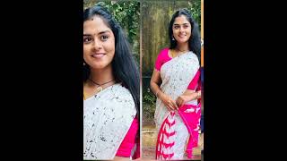 Mahanathi serial Kaveri one dress two poses#vijaytvserialpromo #mahanathi#shortsfeed#short