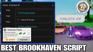 Brookhaven Script Ice Hub Free Premium Unlock All Gamepass | ROBLOX SCRIPT