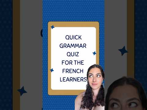 French learners! Can you answer all 3 of these questions? #LingualMuse #FrenchGrammar #LearnFrench￼