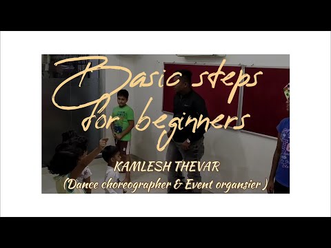 Basic Dance Steps for beginners|| Kamlesh Thevar choreography || B5 Dance and Fitness Academy||