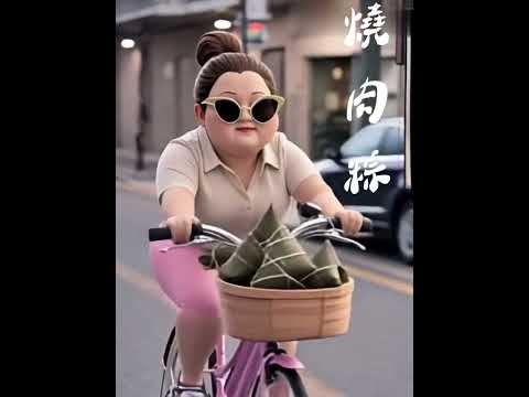 燒肉粽(AI生成影片)